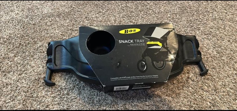 BOB Single Stroller Snack Tray 2017 MFG date 