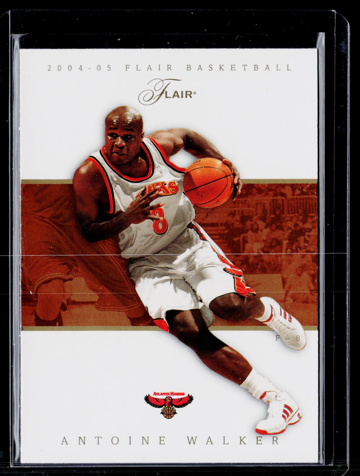 2004-05 Flair #46 Antoine Walker BK91