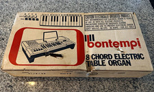Bontempi B4 Electric Tabletop Organ 25 Keys 8 Chord Buttons w/ Original Box