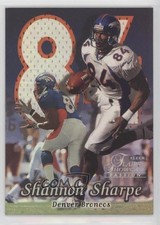 1999 Flair Showcase Shannon Sharpe #86 HOF 0n3s