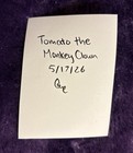 ACEO Art Card Monkey Clown Original — photo 2
