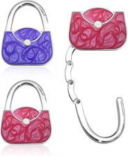 Taschenhalter für , 2X  Handtaschenhalter Haken Faltbare Antirutsch Taschenhaken