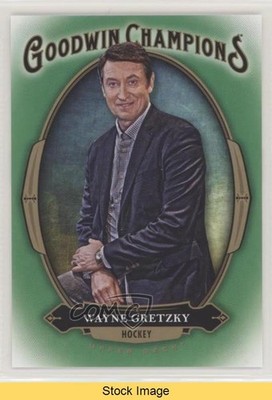 2020 Goodwin Champions Photo Variation Green Wayne Gretzky #40 HOF READ 0e3