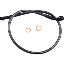 Magnum Black Pearl Designer Series ABS Front Upper Brake Line Kit - 12mm. 35deg.