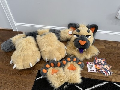 Fursuit Cat Partial ( Medium/high quality ) Furry Fandom
