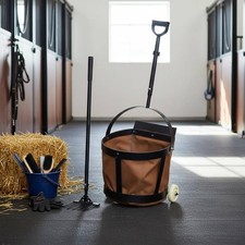 Pferdemist-Sammler Edelstahl Pferdeboxen Reiniger Rostbest&auml;ndig f&uuml;r Pferdeplatz