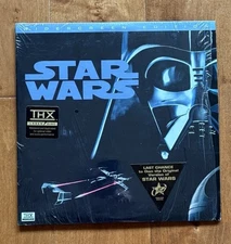 STAR WARS - 1995 Widescreen THX Original Version laserdisc shrink + hype sticker