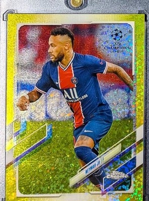 Neymar Jr 2020-21 Topps Chrome UCL /299