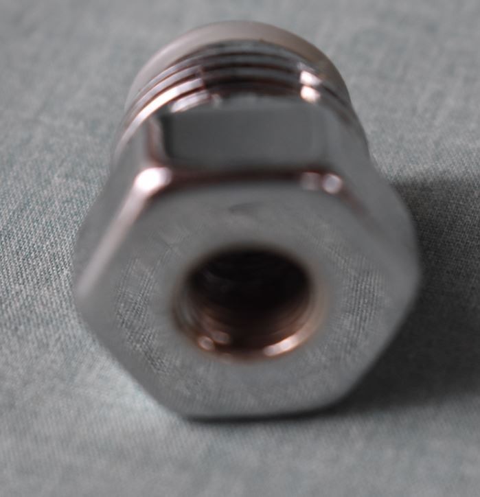 Chrome Vertical Adapter