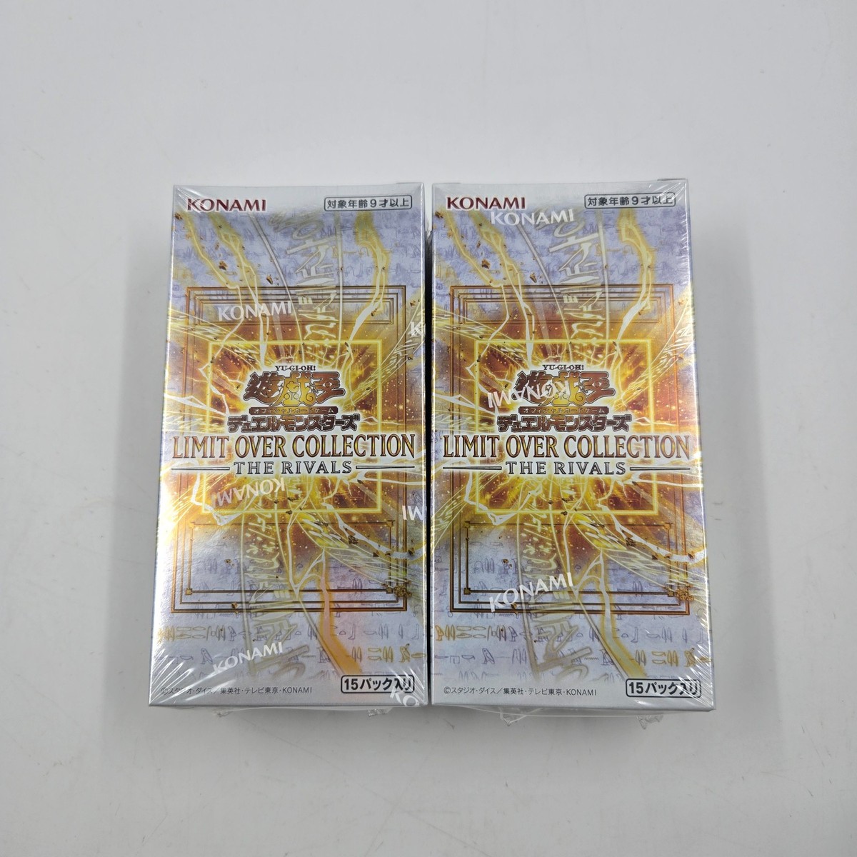 遊戯王 LIMIT OVER COLLECTION THE RIVALS x2 Yu-Gi-Oh OCG LIMIT OVER COLLECTION THE RIVALS Box x2 Japanese ver