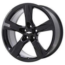 20 Chevrolet Camaro Wheel Rim Factory Oem 5760 F 2016-2019 Gloss Black