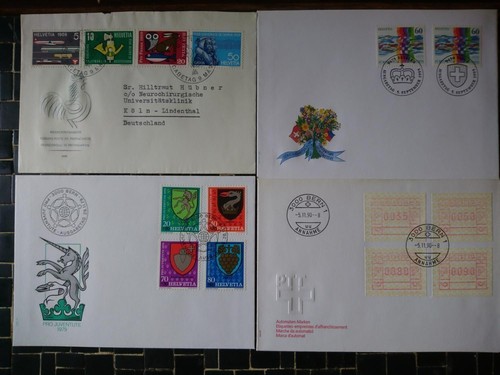 Belegefundgrube Schweiz FDCs (300 Ersttagsbriefe) (#95410) - Bild 5 von 6