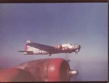 Boeing B-17 46538 in flight color photo
