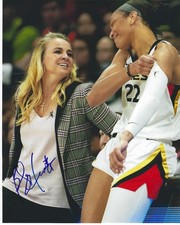 BECKY HAMMON Signed 8 x 10 Photo WNBA Basketball LAS VEGAS ACES Liberty NY