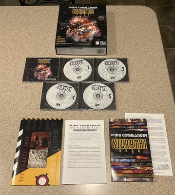 Wing Commander: The Kilrathi Saga (PC, 1997) Big Box Software Game EX+ Read