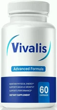 Vivalis for Men ed, Advance Male Health Pills to Boost Energy 60ct Free Shipping