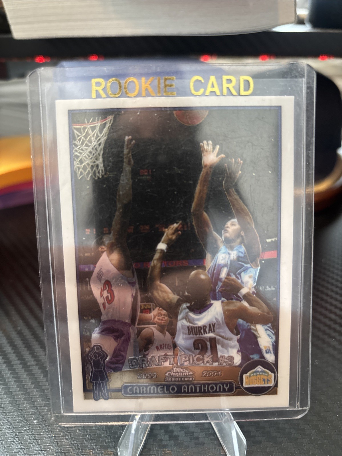 2003-04 Topps Chrome - Carmelo Anthony #113 (RC)
