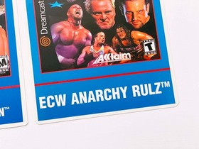 WWF Attitude Rumble + ECW Hardcore Rulz (Dreamcast) VIDPro Card [5x7 CARDS ONLY]