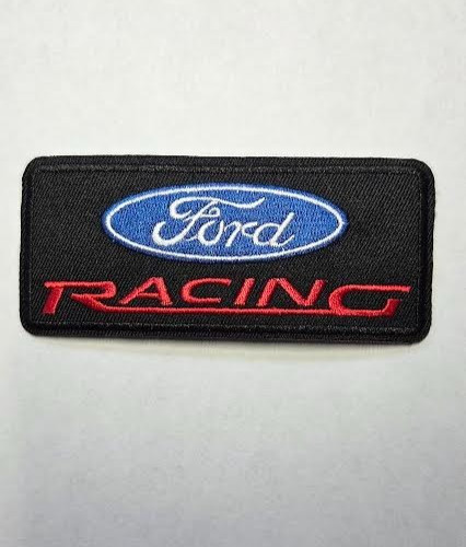 Ford Racing (iron on) embroidered patch