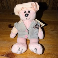 I Love Lucy Collecticritters Pink Beanie Bear Episode 39 Job Switching Plush Toy