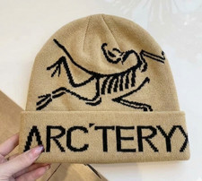 Arc'teryx Bird Head Toque Beanie Beige Wool Knit Winter Hat NWT Unisex - NWT