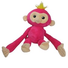 2018 WowWee Fingerlings Bella Hugs Interactive Pink Plush Monkey 16