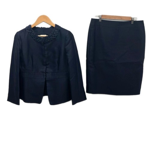 Armani Collezioni, ARMANI COLLEZIONI Gonna Tuta Set Giacca Navy Scuro Taglia 44 Taglie Forti
