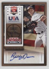 2015 Panini Contenders USA Baseball Ticket Bobby Dalbec #60 Auto 8p8