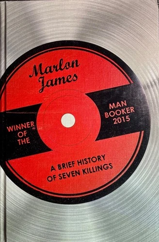 Hard Cover Book “A Brief History of Seven Killings” by Marlan James  -F - product listing photo