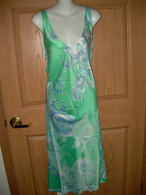 N-NATORI - ''FLOURISH'' PATTERN - LOVELY MULTI COLOR GOWN - SIZE 2X - NWT!!