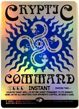 MTG Cryptic Command (Rainbow Foil) Secret Lair Promo 905 NM