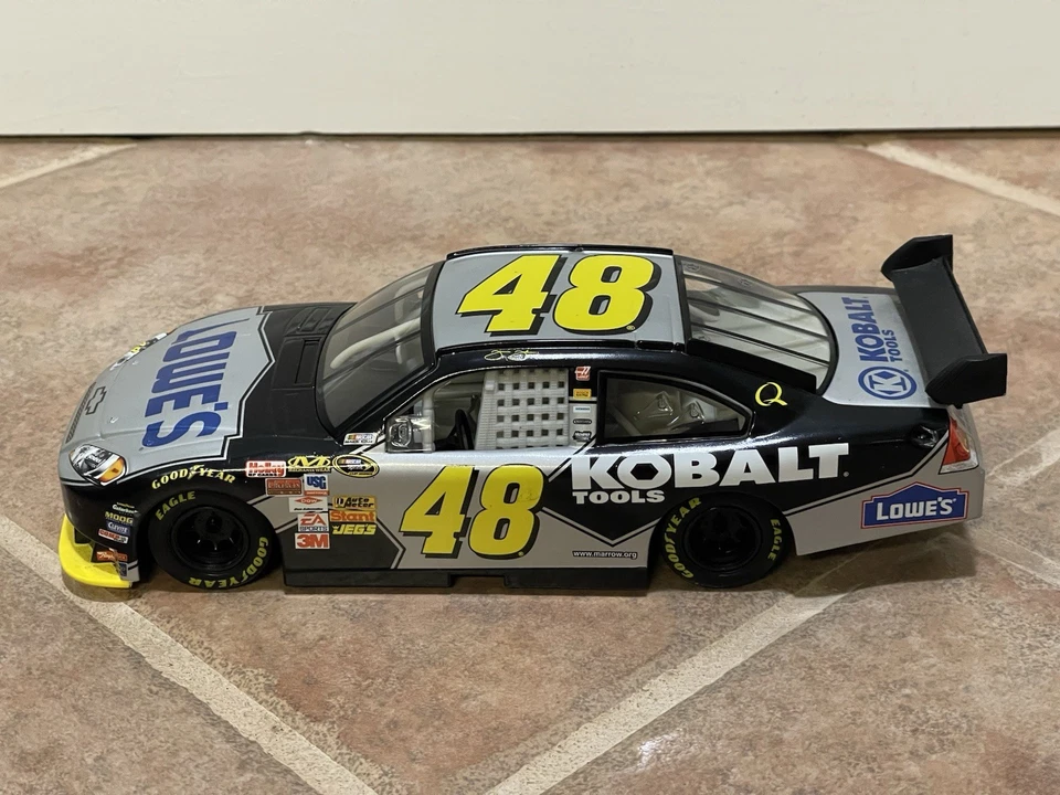 2008 Jimmie Johnson Lowes Kobalt Tools Impala SS COT Action Winners Circle 1/24 - Image 3 of 4