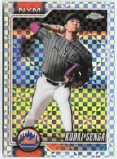 2026 Topps Chrome #138 Kodai Senga X-Fractors