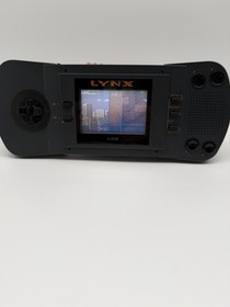Atari Lynx Model 1 Console VINTAGE With Case and 4 Games All Tested Works Great