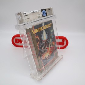NES Nintendo VINDICATORS - WATA GRADED 7.5 A+! NEW & Factory Sealed with H-Seam!