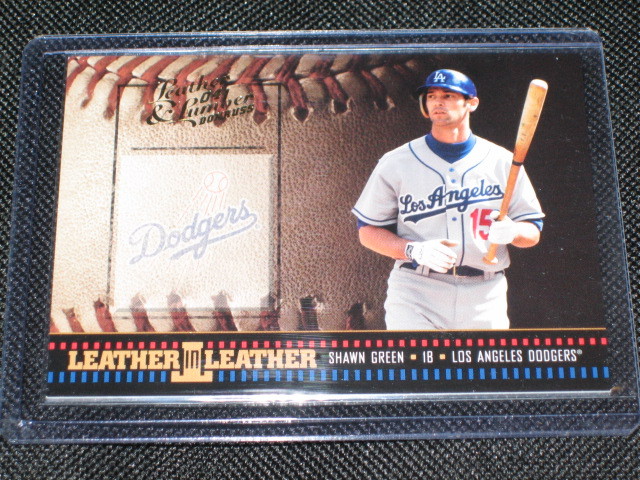 メジャーリーグ　カード　Shawn Green SHAWN GREEN DODGERS LEGEND PACK PULLED BASEBALL CARD LIMITED