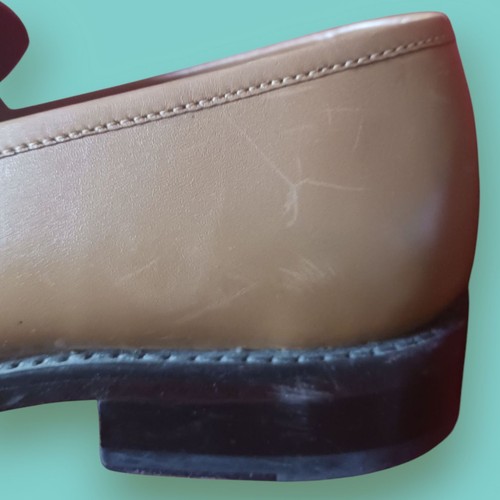 Anthony Veer Essentials Mens Gerry Penny Loafers Walnut Color Size 8.5 - Picture 9 of 14