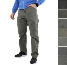 Dickies Men's Carpenter Pants, Double Stitch, 2 Tool Loops, Pockets, Denim Twill