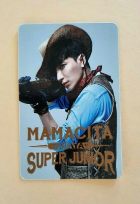 SUPER JUNIOR SJ MAMACITA AYAYA Official Photo Card Photocard | eBay