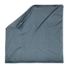 16" x 16" Cover Throw Pillowcases - 85/15 Silky Dark Slate Grey