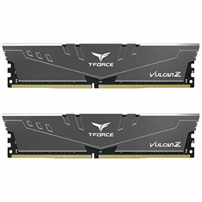 TEAMGROUP T-Force Vulcan Z DDR4 16GB Kit (2x8GB) 3200MHz (PC4-25600) CL16 Memory