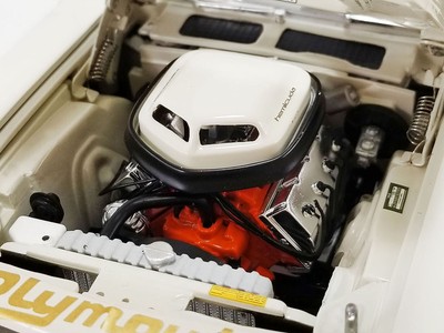 1970 Plymouth HEMI Barracuda Ramchargers 1/18 Diecast Model Car ACME Limited ...
