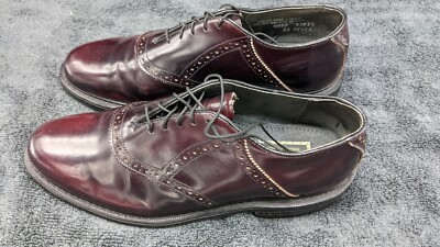 Stuart Mcguire Imperial Biltrite Burgundy Oxford Dress Shoes  display picture 1
