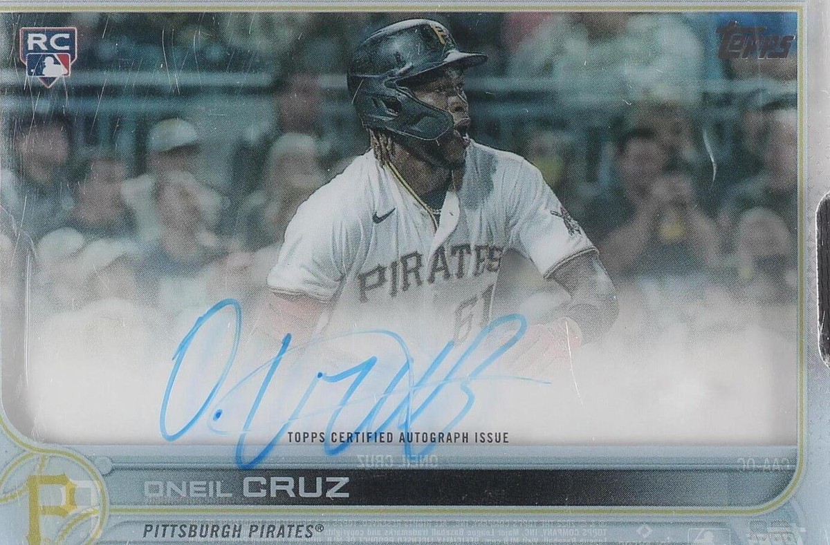 O'Neil Cruz オートグラフパッチカード 2023 O'Neil Cruz オートグラフ