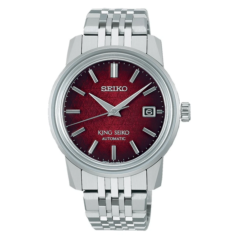 Relojes de pulsera banda de acero inoxidable Seiko King