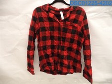 Stars Above: Women's Medium Red Perfectly Cozy 2 Piece Pajama Set 195994510250