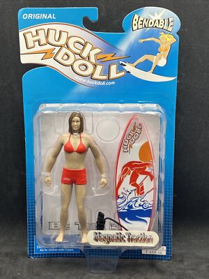 Huck Doll Surfer Magnetic Traction Vintage New In Box Doll 2003