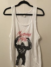 BRUNO MARS MOONSHINE JUNGLE TANK TOP SHIRT LARGE 2014 RARE SUPERBOWL 24k Magic