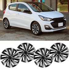 4PC Hubcaps Wheel Covers 15" Hub Caps fit R15 Tire & Steel Rim For Chevy Spark