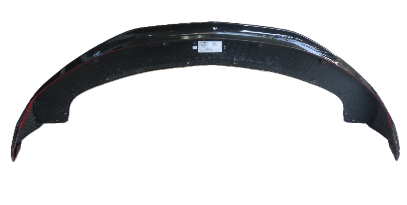 2011-2015 Bentley Continental GT3-R Front Bumper Carbon Fiber Spoiler Lip OEM
